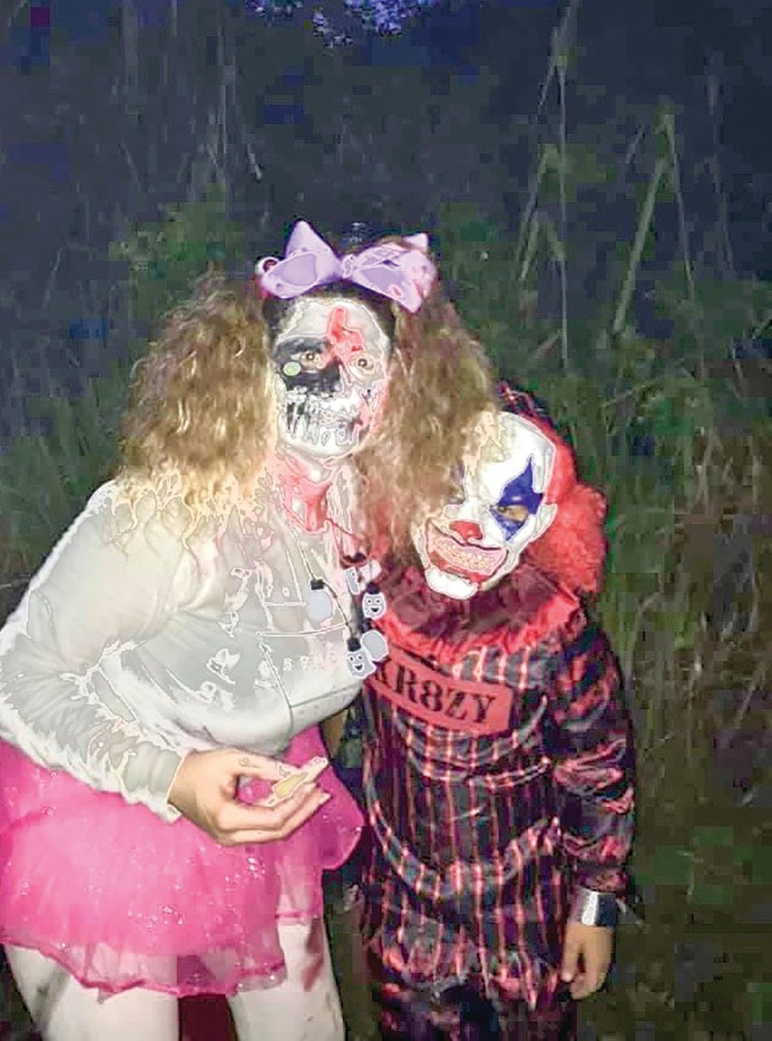 LABELLE — These are two of the creatures that will be lurking along the trail of terror during Hendry County’s annual Haunted Hayride.